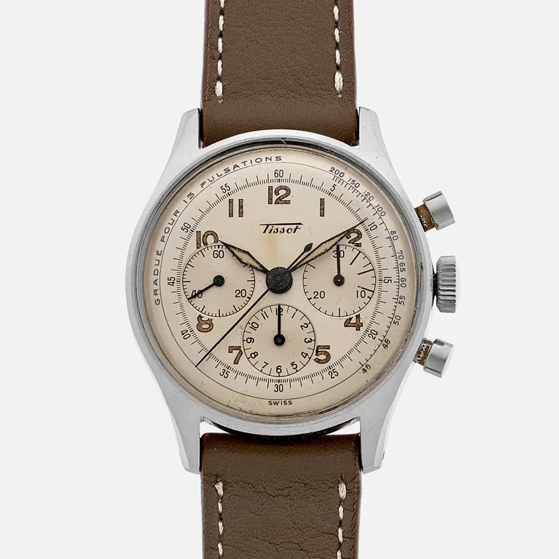 Tissot — 1940s Tissot Chronograph Ref. 6216/174 — Watch — resale