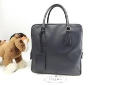 Prada — Prada Briefcase Double Zipper Document Case 7 — Handbag — resale