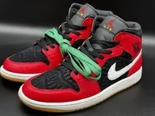Air Jordan — Size 10.5 - Air Jordan 1 SE Mid Christmas ’S Shoes — Sneaker — resale
