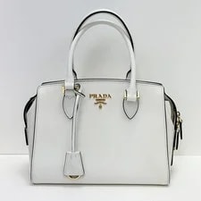Prada — Prada White Gold-Plated 4KPRB2147 78648155 — Handbag — resale