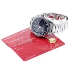 Omega — Omega Constellation Globemaster 130.30.39.21.03.001 39mm SS Navy #C2763 — Watch — resale