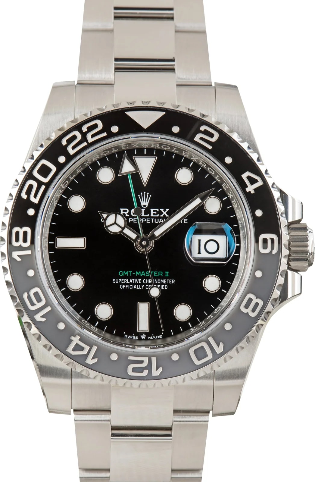 Rolex — Rolex GMT-Master II Ref 126710GRNR Black Dial Bruce Wayne — Watch — resale