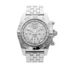 Breitling — Breitling Chronomat B01 Steel Auto 44mm White Dial Bracelet AB011012/A690 — Watch — resale