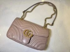 Gucci — Gucci GG Marmont Small , Porcelain — Handbag — resale