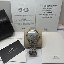 IWC — IWC Portofino 5101 Steel Eight Days Grey Dial 45mm Manual IW510115 — Watch — resale