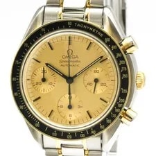 Omega — Omega Speedmaster Automatic 18K Gold Steel 3310.10 Polished BF590857 — Watch — resale