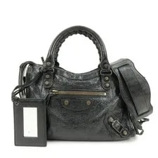 Balenciaga — Balenciaga City 2way Logo Print — Handbag — resale