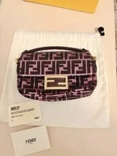 Fendi — Fendi Mini Baguette Sequin Box Receipt — Handbag — resale