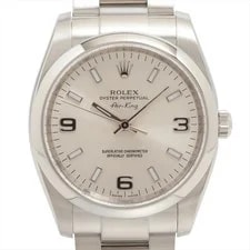 Rolex — Rolex Air-King 114200 SS AT Silver-Face — Watch — resale