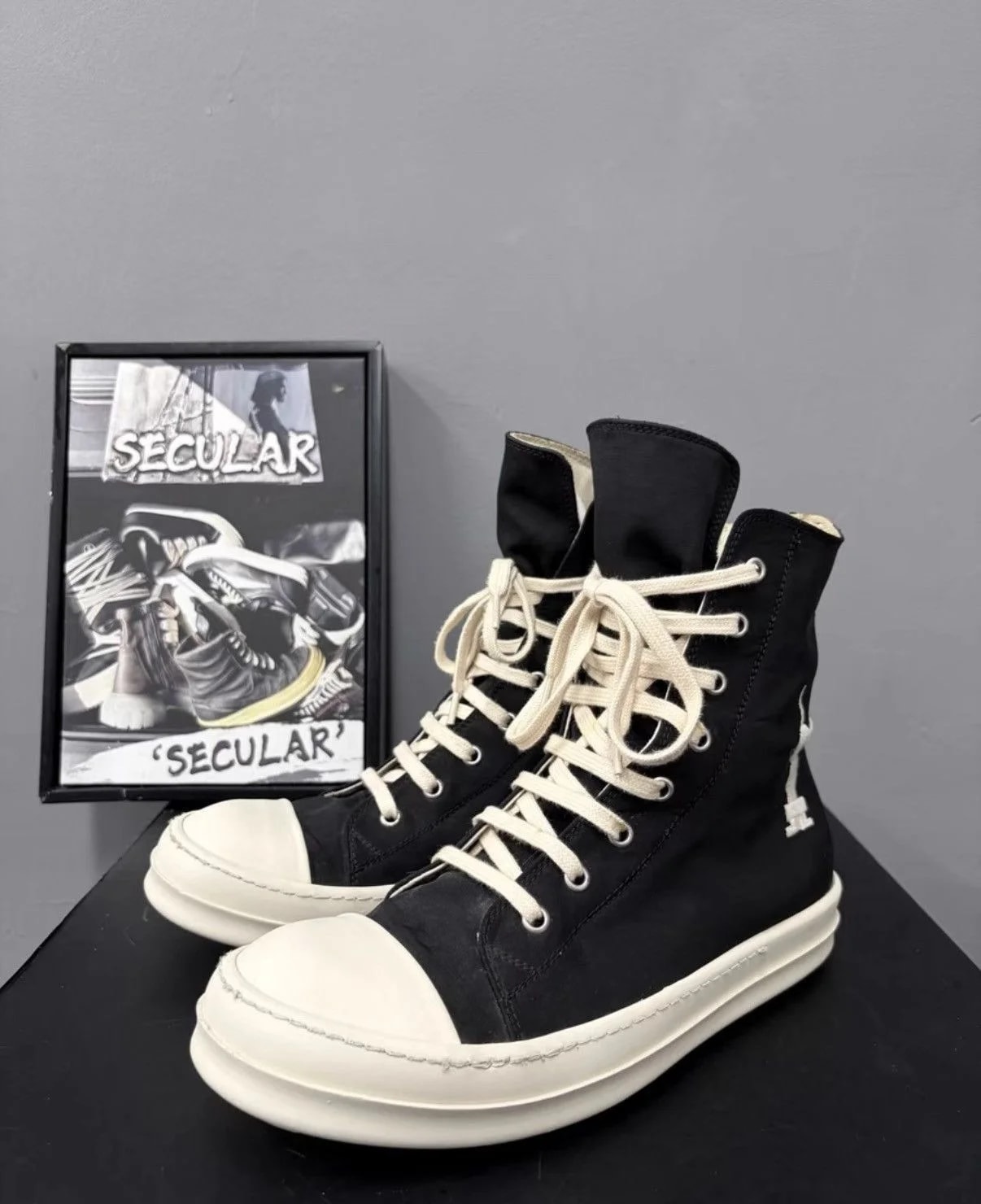 Rick Owens DRKSHDW — Rick Owens Drkshdw High Top Platform K34 — Sneaker — resale