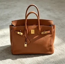 Hermès — Hermès Birkin 35 Flap Top Handle — Handbag — resale
