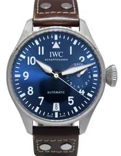 IWC — IWC Big Pilot le Petit Prince 5009 Steel 7 Day Blue Dial 46mm B/P IW500916 — Watch — resale