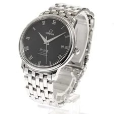 Omega — Omega DE Ville Prestige Co-axial 4574.50 37mm SS Black #C8688 — Watch — resale
