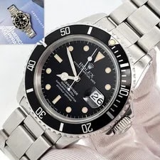 Rolex — Rolex Submariner Date 16610 Black Steel 40mm Automatic — Watch — resale