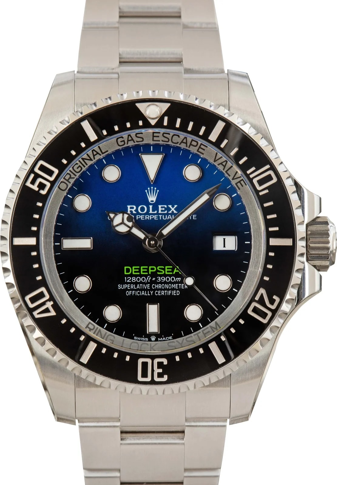 Rolex — D-Blue Dial Rolex Sea-Dweller Deepsea 136660B Steel James Cameron — Watch — resale