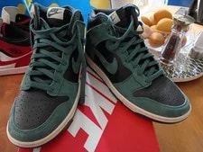Nike — Nike Dunk High Retro PRM Faded Spruce — Sneaker — resale