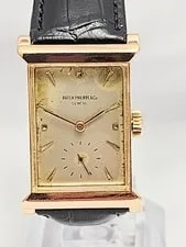 Patek Philippe — Patek Philippe 2404 Canape Art Deco Architectural 1950s 18K Rose Gold — Watch — resale