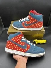 Nike SB — Size 10 - Nike SB Dunk High Quagmire Nightshade 2009 — Sneaker — resale