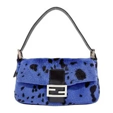 Fendi — Fendi Baguette Dalmation Print Pony Hair — Handbag — resale
