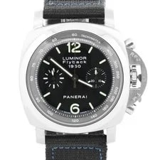 Panerai — 2006 Papers Panerai Luminor Flyback 1950 PAM212 Black Steel 44mm PAM00212 BOX — Watch — resale