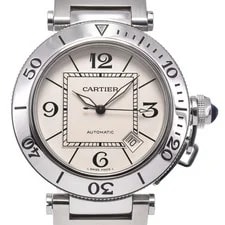 Cartier — Cartier Pacha Sea Timer W31080M7 Silver Dial Automatic Q — Watch — resale