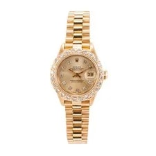 Rolex — Rolex Datejust Presidential 26MM 69178 18K Yellow Gold Diamond — Watch — resale