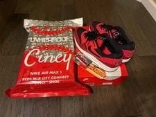 NIKE — Nike Air Max 1 Cincinnati Reds City Connect Size 11.5 Special Packaging Limited — Sneaker — resale