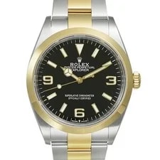 Rolex — Rolex Explorer 1 124273 Black Case Size 36mm X 36mm — Watch — resale