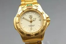Tag Heuer — 【Exc+5】 TAG Heuer Professional 200M 994.706 Quartz Gold — Watch — resale
