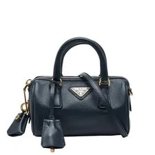 Prada — Prada Mini 2-Way Plaque — Handbag — resale