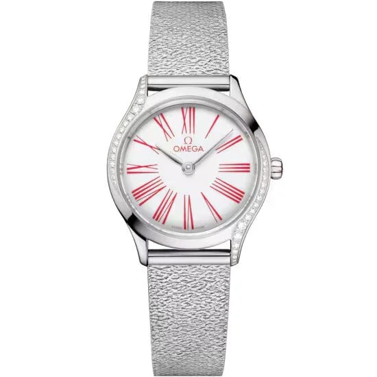 Worldofluxuryus — Omega de Ville Mini Trésor Stainless Steel & Diamonds Lady's — Watch — resale