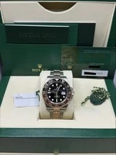 2022 Rolex 126711CHNR GMT Master II ‘Root Beer’ 40mm Rose Gold