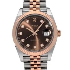 Rolex — Rolex Datejust 41 126331G Chocolate Brown/diamond 725949 — Watch — resale