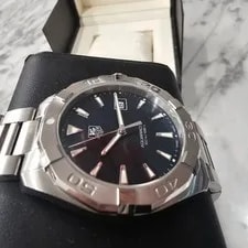 Tag Heuer — Tag Heuer Aquaracer Quartz Steel Blue Dial Top Condition — Watch — resale