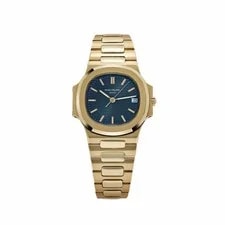 Patek Philippe — Patek Philippe Nautilus 3800/1 Yellow Gold Blue Dial — Watch — resale