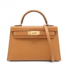 Hermès Kelly 2 20 Serie Verso Mysore X Cacao Metal Fitt