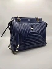 Fendi — Fendi Dotcom Click Quilted Chain , COA Included — Handbag — resale