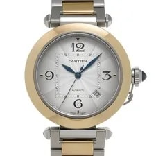 Cartier — Cartier Pasha 35mm W2PA0009 (42666) Silver Stainless Steel #W1770 — Watch — resale