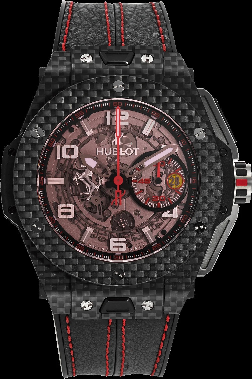 Worldofluxuryus — Hublot Big Bang Ferrari Red Magic Carbon Fiber — Watch — resale