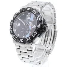 Tag Heuer — TAG Heuer Formula 1 WAH1013 43mm SS Black Dial Quartz Date Small Seconds #C503 — Watch — resale