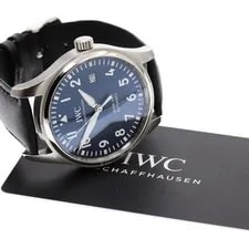 IWC — IWC Pilot Mark Xviii IW327010 40mm SS Navy #C22379 — Watch — resale