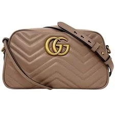 Gucci — Gucci Chain GG Marmont From Japan — Handbag — resale