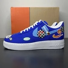 Nike — Size 10.5 - Nike Air Force 1 '07 Patched Up - Los Angeles — Sneaker — resale