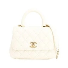 Chanel — Chanel Top Handle Flap AS2215 SA 495327 — Handbag — resale