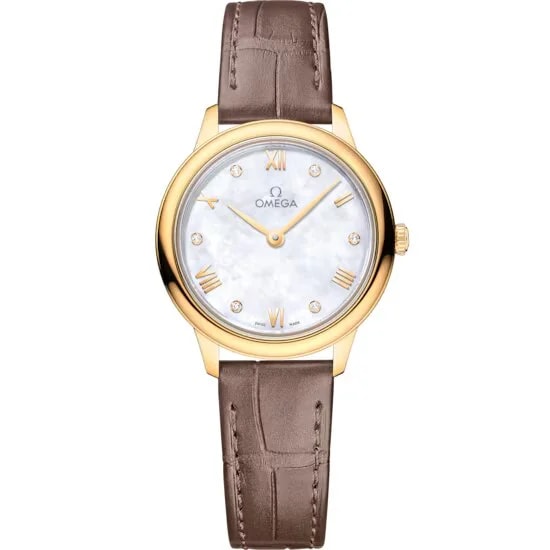 Worldofluxuryus — Omega de Ville Prestige 18K Yellow Gold Lady's — Watch — resale