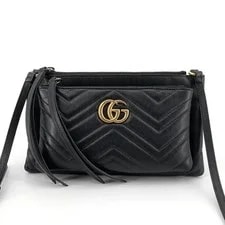 Gucci — Gucci Matelassé GG Marmont Crossbody — Handbag — resale