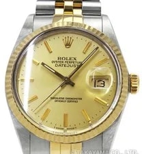 Rolex — Rolex Datejust 16013 Automatic 36mm Champagne Stainless Steel — Watch — resale