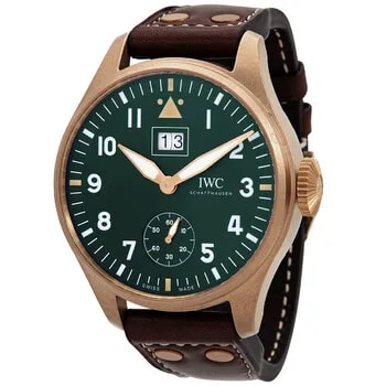 IWC — Big Pilot Big Date Spitfire Mission Accomplished Green Dial IW510506 — Watch — resale