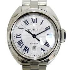 Cartier — Cartier CL? DE WSCL0005 Automatic Date Silver Dial Power Reserve — Watch — resale