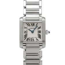 Cartier — Cartier Tank W51008Q3 ( 2384) 18mm Stainless Steel Silver #WW2720 — Watch — resale